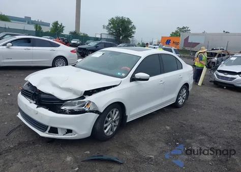 2012 Volkswagen Jetta 2.5L Se z USA, uszkodzony, nr VIN 3VWDP7AJ8CM396562